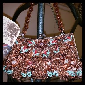 Lapis  evening bag so beautiful new